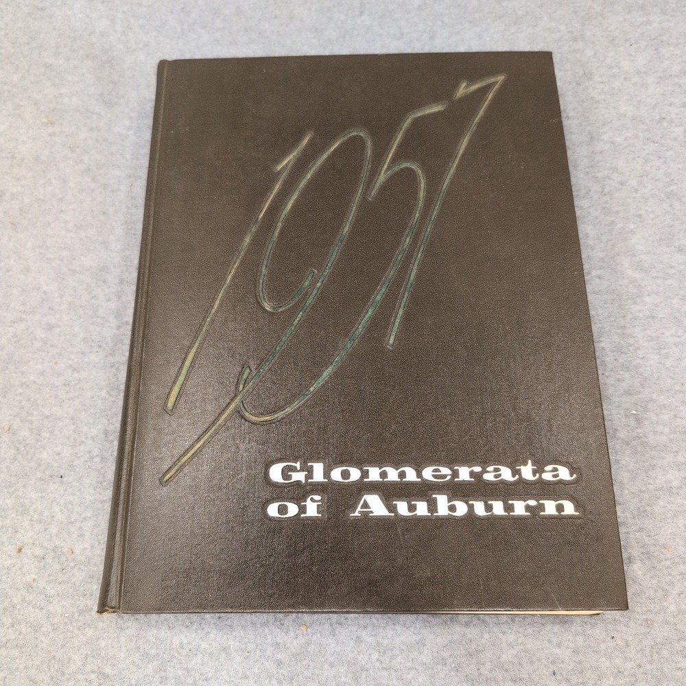 1957 Glomerata of Auburn Yearbook 10-0 Football AP Champions Shug Jordan - Picture 1 of 3